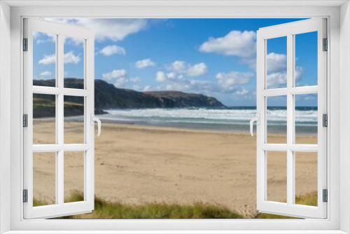 Fototapeta Naklejka Na Ścianę Okno 3D - Traigh na Clibhe Beach, Isle of Lewis, Scotland