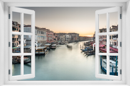 Fototapeta Naklejka Na Ścianę Okno 3D - Canal Grande, Venedig