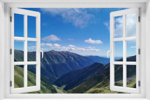 Fototapeta Naklejka Na Ścianę Okno 3D - mountain landscape