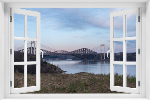 Fototapeta Naklejka Na Ścianę Okno 3D - A picture of a bridge