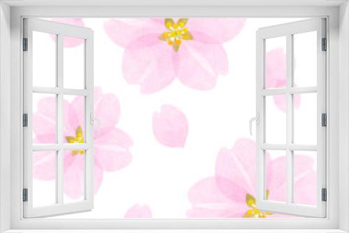 Fototapeta Naklejka Na Ścianę Okno 3D - Watercolor style illustration of cherry blossoms