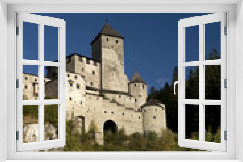 Fototapeta Naklejka Na Ścianę Okno 3D - Italian castle