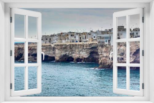 Fototapeta Naklejka Na Ścianę Okno 3D - Polignano a Mare, Italia