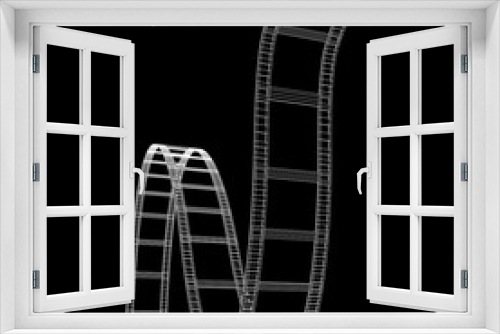 Fototapeta Naklejka Na Ścianę Okno 3D - Cinema film strip. Film frame