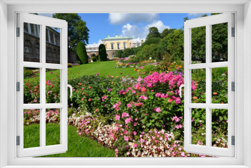 Fototapeta Naklejka Na Ścianę Okno 3D - garden in spring