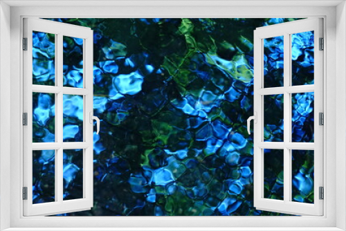 Fototapeta Naklejka Na Ścianę Okno 3D - 青い水面