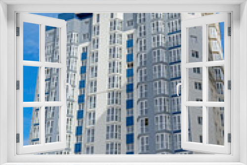 Fototapeta Naklejka Na Ścianę Okno 3D - modern apartment house