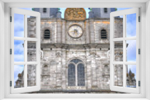 Fototapeta Naklejka Na Ścianę Okno 3D - Eglise de Saint-Hubert