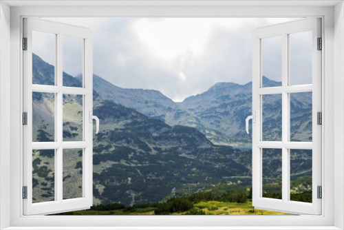 Fototapeta Naklejka Na Ścianę Okno 3D - Pirin Mountains panorama, Bulgaria, summer landscape, august 2020