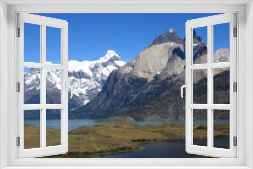Fototapeta Naklejka Na Ścianę Okno 3D - Parque Torres del Paine,  Región de Magallanes y la Antartica Chilena, Patagonia, Chilena