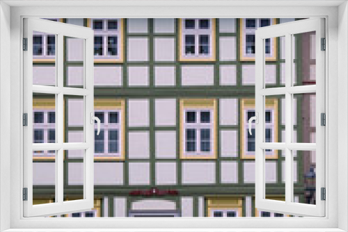 Fototapeta Naklejka Na Ścianę Okno 3D - Haus