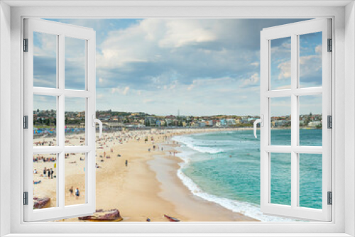 Fototapeta Naklejka Na Ścianę Okno 3D - The beautiful bleach in Australia at Bondi bleach