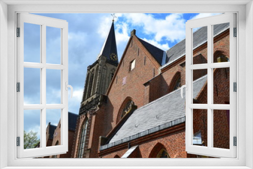 Fototapeta Naklejka Na Ścianę Okno 3D - Jacobikerk Utrecht