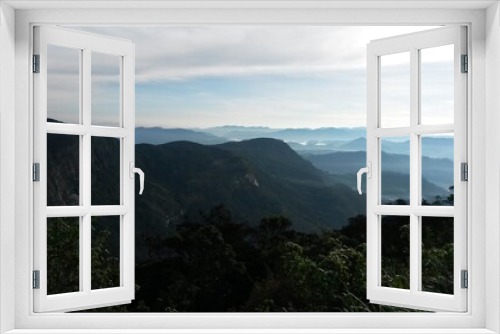 Fototapeta Naklejka Na Ścianę Okno 3D - Sripaada(Adams peek) Forest Srilanka