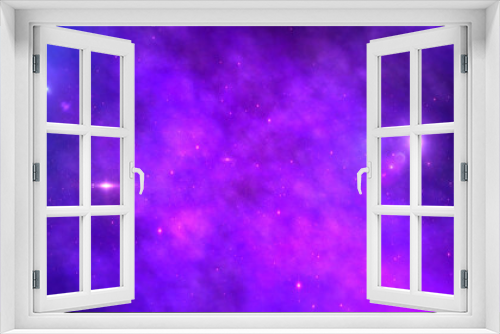 Fototapeta Naklejka Na Ścianę Okno 3D - Space Universe With Stars And Galaxies
