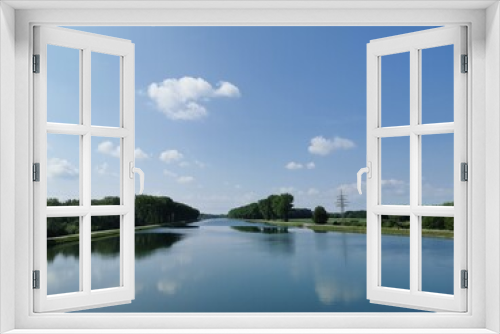 Fototapeta Naklejka Na Ścianę Okno 3D - Fluss