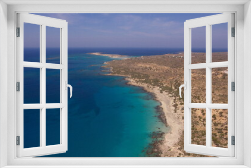 Fototapeta Naklejka Na Ścianę Okno 3D - greece sea crete 