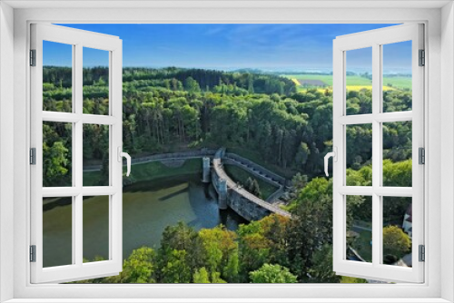 Fototapeta Naklejka Na Ścianę Okno 3D - View on the beautiful landscape