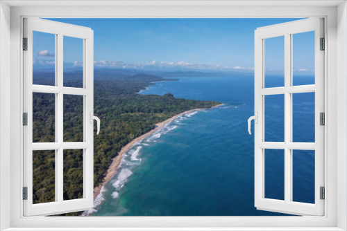Fototapeta Naklejka Na Ścianę Okno 3D - Vista aérea de la playa