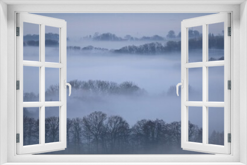 Fototapeta Naklejka Na Ścianę Okno 3D - Nebel