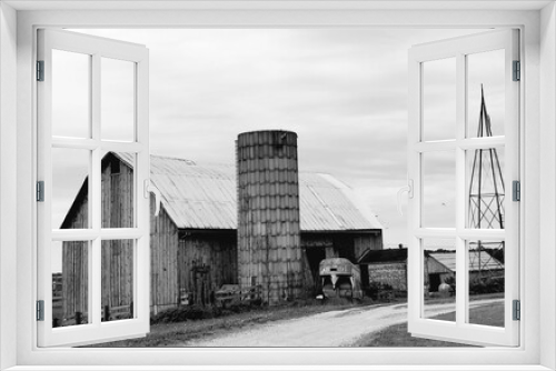 Fototapeta Naklejka Na Ścianę Okno 3D - Abandoned barn