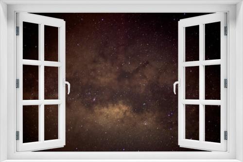 Fototapeta Naklejka Na Ścianę Okno 3D - Abstract background of celestial stars, blurred wallpaper of the Milky Way at night, is a natural beauty. Seen during the time of the season