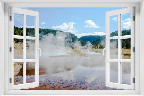 Fototapeta Naklejka Na Ścianę Okno 3D - Yellowstone, United States