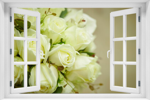 Fototapeta Naklejka Na Ścianę Okno 3D - Wedding bouquet of various flowers 