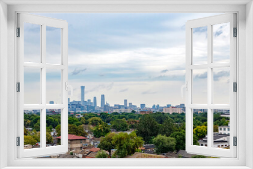 Fototapeta Naklejka Na Ścianę Okno 3D - skyline of beijing city