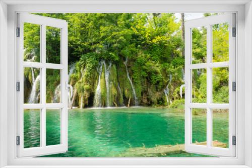 Fototapeta Naklejka Na Ścianę Okno 3D - Jeziora Plitwickie - Chorwacja