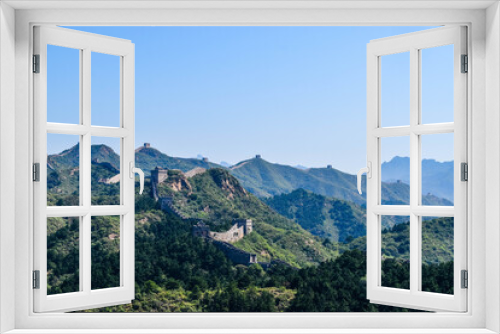 Fototapeta Naklejka Na Ścianę Okno 3D - Great Wall of China