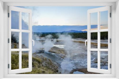 Fototapeta Naklejka Na Ścianę Okno 3D - Yellowstone, United States	
