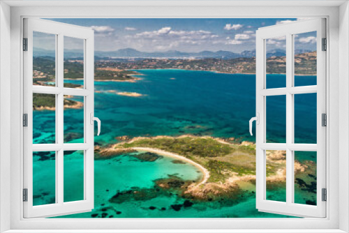 Fototapeta Naklejka Na Ścianę Okno 3D - L' isola Cavalli , Porto San paolo, Sardegna