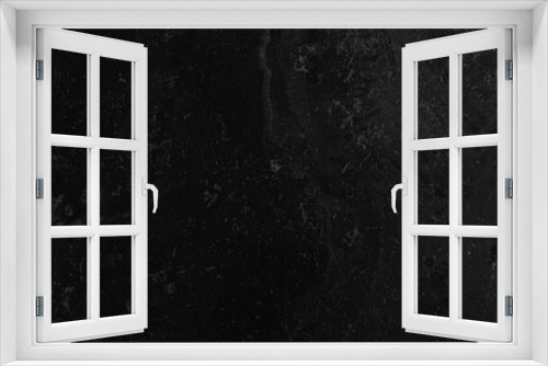 Fototapeta Naklejka Na Ścianę Okno 3D - Dark grey black slate background or texture. Black granite slabs background