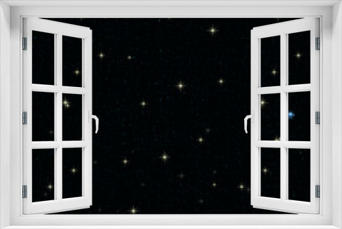 Fototapeta Naklejka Na Ścianę Okno 3D - Night sky with stars