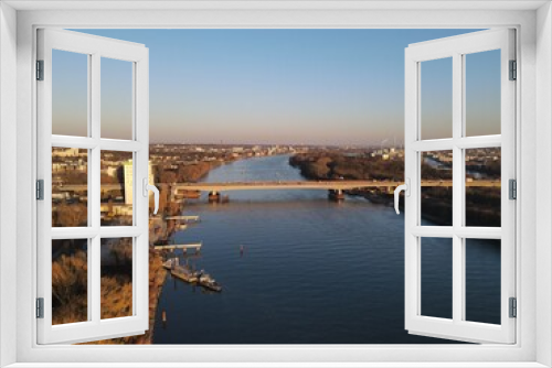Fototapeta Naklejka Na Ścianę Okno 3D - Rhine river 