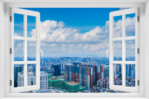 Fototapeta Naklejka Na Ścianę Okno 3D - Cityscape of Shantou City, Guangdong Province, China