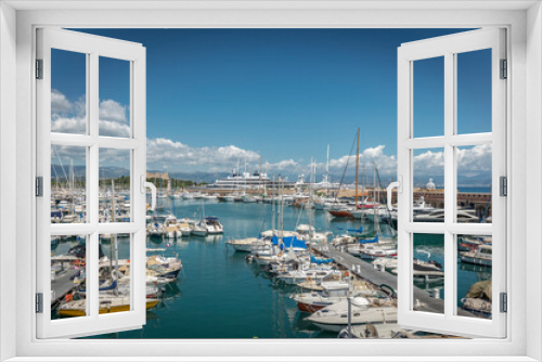 Fototapeta Naklejka Na Ścianę Okno 3D - Port w Cannes, Francja