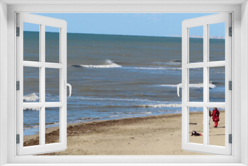 Fototapeta Naklejka Na Ścianę Okno 3D - spiaggia