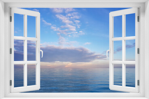 Fototapeta Naklejka Na Ścianę Okno 3D - Sea Mirror