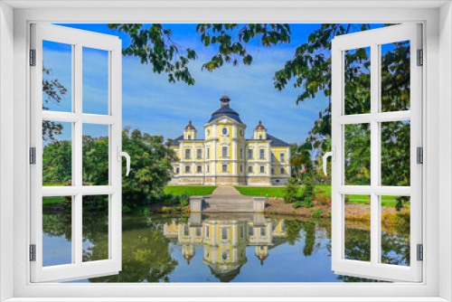 Fototapeta Naklejka Na Ścianę Okno 3D - Kravare castle in Czech Republic