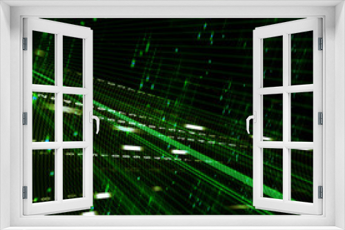 Abstract green matrix background