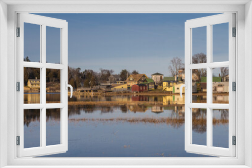 Fototapeta Naklejka Na Ścianę Okno 3D - USA, Massachusetts, Cape Ann, Essex. Village of Conomo Point.