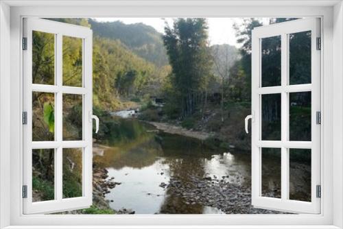 Fototapeta Naklejka Na Ścianę Okno 3D - river in Nankunshan, China