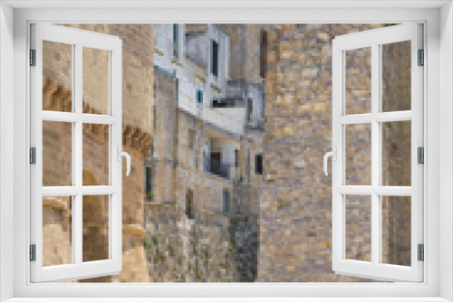 Fototapeta Naklejka Na Ścianę Okno 3D - Alfonsina tower. Otranto. Puglia. Italy.