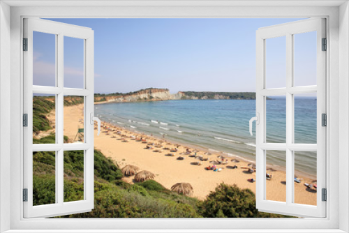 Fototapeta Naklejka Na Ścianę Okno 3D - view of beach