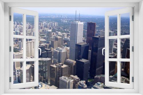 Fototapeta Naklejka Na Ścianę Okno 3D - City Scape