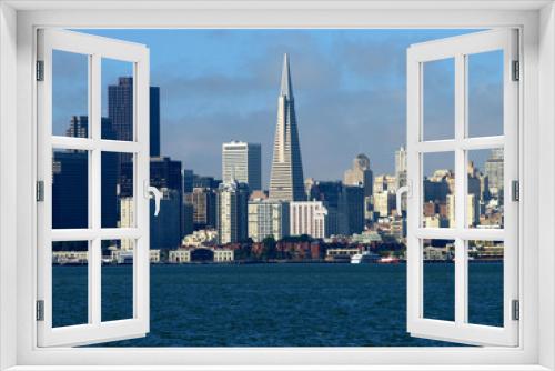 Fototapeta Naklejka Na Ścianę Okno 3D - Skyline