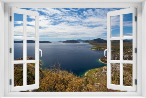 Fototapeta Naklejka Na Ścianę Okno 3D - Peljesac peninsula landscape near Dubrovnik, Croatia, Europe