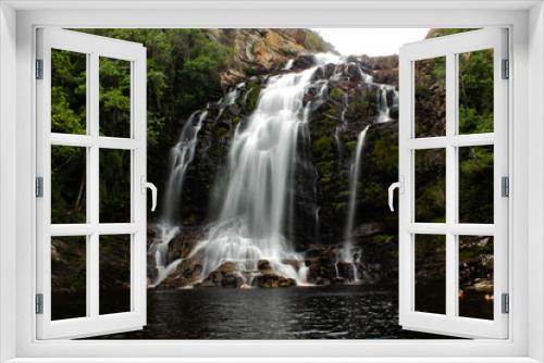 Fototapeta Naklejka Na Ścianę Okno 3D - waterfall in Minas Gerais